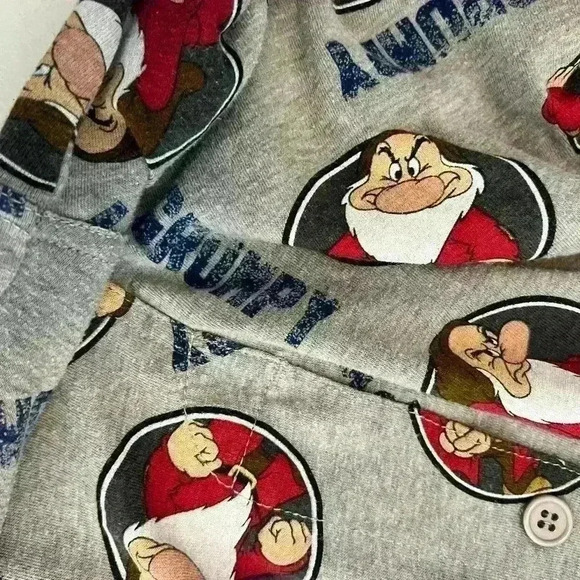Disney Men's Grumpy snow white and The seven dwarfs pajamas pants size 2XL - Picture 8 of 10